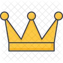 Coroa Rei Rainha Ícone