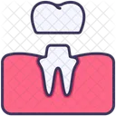 Dental Corona Tratamiento Icono