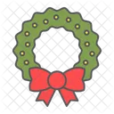 Navidad Corona Navidad Icono