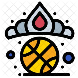 Corona de baloncesto  Icono