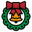 Corona de Navidad  Icono