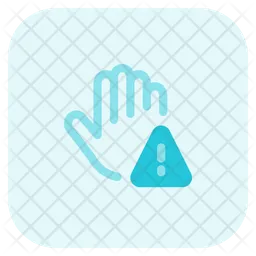 Corona Hand Alert  Icon