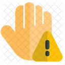 Corona Hand Alert Corona Hand Dirty Hand Icon
