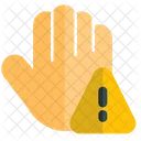 Corona-Handalarm  Symbol