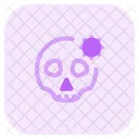 Muerte Corona Muerte Rasgadura Icono