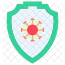 Corona Shield Protection Virus Icon