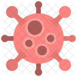 Corona Virus Icon Of Flat Style Available In Svg Png Eps Ai Icon Fonts