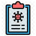 Medical Health Report Icon