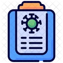 Medical Report Checking Report Icon