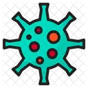 Virus Bacteria Cell Icon