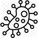 Virus Coronavirus Bacterias Icono