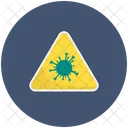 Coronavirus Alarm Covid Alarm Warnung Symbol