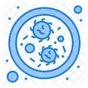 Gérmenes de coronavirus  Icono