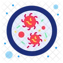 코로나바이러스 세균  아이콘