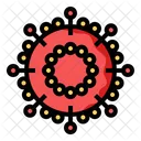 Corona Coronavirus Epidemic Icon