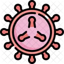Virus Bacteria Transmission Icon