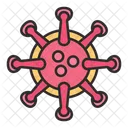 Covid 19 Coronavirus Bacteria Icon
