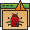 Coronavirus Fever Flu Icon