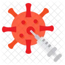 Coronavirus Impfstoff  Symbol