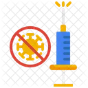 Coronavirus Impfstoff  Symbol