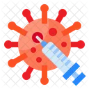 Coronavirus Impfstoff  Symbol