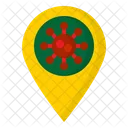 Coronavirus Location  Icon