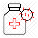 Coronavirus Medicine  Icon
