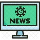 News Virus Coronavirus Icon