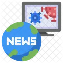 Coronavirus News Virus News News Icon