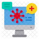 Health Education Article Computer Icon