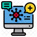 Health Education Article Computer Icon