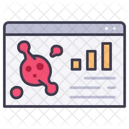 Coronavirus stats  Icon