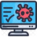 Corona-Virus-Test  Symbol