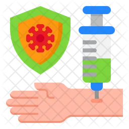 Coronavirus Vaccination  Icon