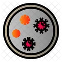 Corona-Virus-Zelle  Symbol