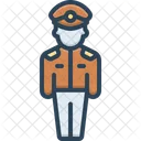 Corp Soldier Policeman Icon