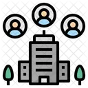 Corporate Company Organization Icon