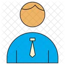 Corporate Avatar Man Icon