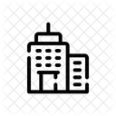 Corporate Business Office Building Icon