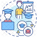 Corporate Learning Office Icon