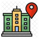 Corporate Headquarter Corporate Business Head Office Icon