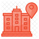 Corporate Headquarter Corporate Business Head Office Icon