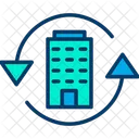 Corporate Office Business Building Icon