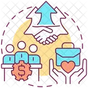 Corporate Responsibility Type Icon