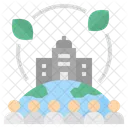 Csr Corporate Organization Icon