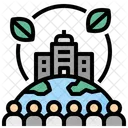 Csr Corporate Organization Icon