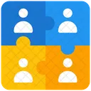 Corporate Team  Icon
