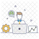 Business Manager Business Training Corporate Training Icon
