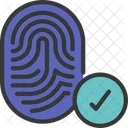 Correct Biometric  Symbol