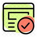 Correct Content  Icon